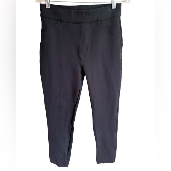 Spanx Black Cropped Leggings - Picture 1 of 8